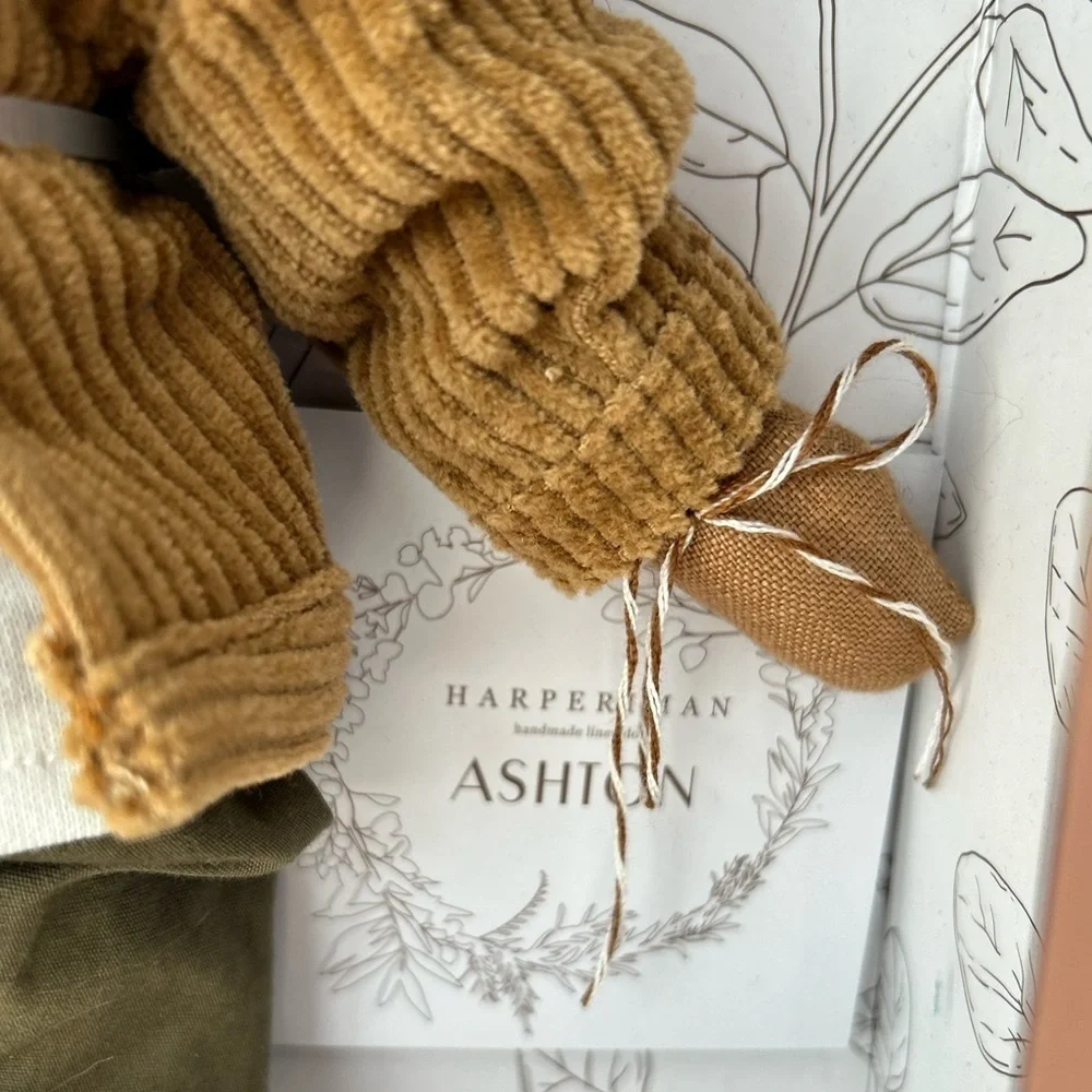 HarperIman Ashton Handmade Doll 14” Linen Petite Collection NEW with box